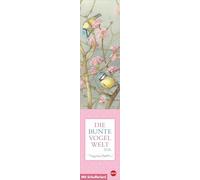 Marjolein Bastin: Die bunte Vogelwelt Langplaner 2026: Langer Streifenkalender mit allen wichtigen Terminen auf einen Blick. Liebevoll illustrierter Wand-Terminkalender 2026.