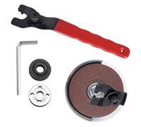 Marjoramy Angle Grinder Spanner,Grinder Spanner Wrench,with Grinders Shaft Nut,Adjustable Pin Wrench for Angle Grinders,Lock Nut Wrenches,Fit for 4 ",5", 6 ",7",9" Grinder