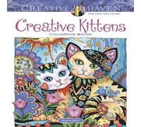 Marjorie Sarnat Creative Haven Creative Kittens Coloring Book Paperback Marjorie Sarnat Multicolor