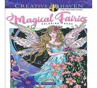 Marjorie Sarnat Creative Haven Magical Fairies Coloring Book Paperback Marjorie Sarnat Multicolor