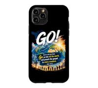 Mark 16:15 Go Into All The World and Preach The Gospel Case for iPhone 11 Pro