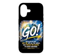 Mark 16:15 Go Into All The World and Preach The Gospel Case for iPhone 17