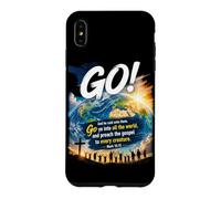 Mark 16:15 Go Into All The World and Preach The Gospel Case for iPhone XS Max