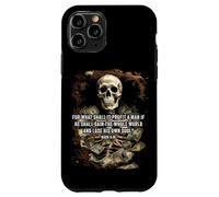 Mark 8:36 What Shall if Profit - Eternity Verse Warning Case for iPhone 11 Pro