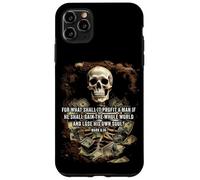 Mark 8:36 What Shall if Profit - Eternity Verse Warning Case for iPhone 11 Pro Max