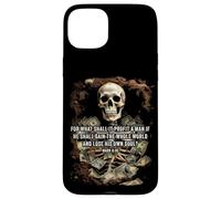 Mark 8:36 What Shall if Profit - Eternity Verse Warning Case for iPhone 15 Plus