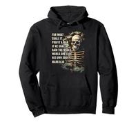 Mark 8:36 What Shall if Profit - Eternity Verse Warning Pullover Hoodie