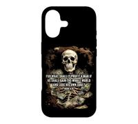 Mark 8:36 What Shall it Profit - Eternity Verse Warning Case for iPhone 17