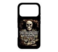 Mark 8:36 What Shall it Profit - Eternity Verse Warning Case for iPhone 17 Pro