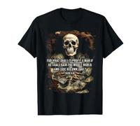 Mark 8:36 What Shall it Profit - Eternity Verse Warning Value Graphic T-Shirt