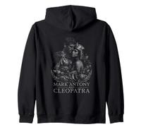 Mark Antony And Cleopatra Ancient Romance Zip Hoodie