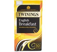 Twinings English Breakfast Tea, Pack of 50