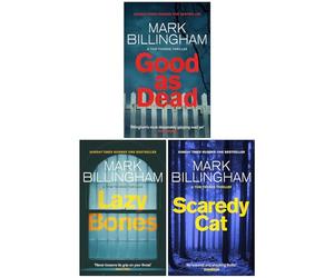 Mark Billingham Tom Thorne Novels 3 Books Collection Pack Set RRP: £23.97 (Good As Dead, Lazybones, Scaredy Cat)