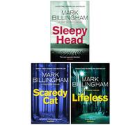Mark Billingham Tom Thorne Novels Series 3 Books Collection Set (Sleepyhead, Scaredy Cat, Lifeless)