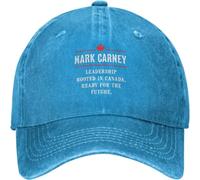 Mark Carney 2025 Canada Leadership Golf Dad for Mens Women Washed Cotton Adjustable Hat Surprise Forgive Forever Trendy Gathering Student Gift Become Beautiful Vibes
