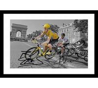 Mark Cavendish & Bradley Wiggins 2012 Tour De France Autograph Signed & Framed Photo Display