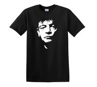 Mark E Smith The Fall Legend Che Guervara Style Heavy Cotton t-Shirt Black