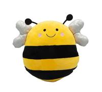Mark Feldstein & Associates Yellow Bumble Bee Soft Hanging Plush for Nursery or Childrens Wall Decor, 14 Inch