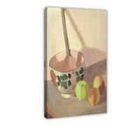 Mark Gertler,Still Life With Apples And A Mixing Bowl, 1913,art Prints,Vintage Art,canvas Wall Art,famous Art Prints,V6369 Canvas Poster Bedroom Decor Landscape Office Room Decor Gift 16x24inch(40x60c