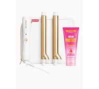 Mark Hill Hair Ice White Curl Essential Kit (Bag, Handle 2 x Tongs, Heat Protect Cream)