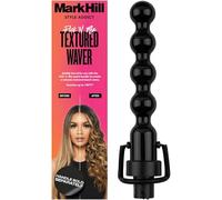 Mark Hill Pick 'N' Mix Interchangeable Curling Wand - Textured Waver Barrel - Black (Handle Not Included)