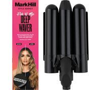 Mark Hill Pick 'N' Mix Interchangeable Hair Curling Wand - Deep Mermaid Waver Barrel - 32 mm - Black (Handle Not Included)