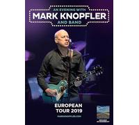 Mark Knopfler European Tour 2019 A4 Print Poster Wall Art Home Decor Album Gift Present Photo Living Room Dining Room Bedroom Unframed Concert Tour Gig Live Show Music Arena