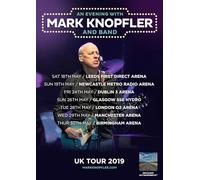 Mark Knopfler UK Tour 2019 A4 Print Poster Wall Art Home Decor Album Gift Present Photo Living Room Dining Room Bedroom Unframed Concert Tour Gig Live Show Music Arena