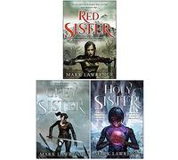 Mark Lawrence Book of the Ancestor Series 3 Books Collection Set (Red Sister, Grey Sister, Holy Sister)