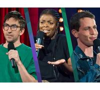 Mark Little, Joel Dommett, Janelle James, Tony Hinchcliffe, Chris Gethard, and Julio Torres