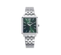 Mark Maddox MM0142-65 Women's Analogue Watch Two Hands, Steel Case and Bracelet, Green Dial with Arabic Numerals, Mineral Glass