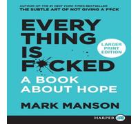 Mark Manson Everything Is F*cked Paperback Book Mark Manson Multicolor