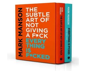 Mark Manson Subtle Art of Not Giving a F*ck / Everything Is F*cked Box Set Mark Manson Multicolor