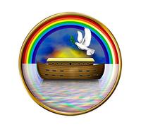 Mark Master Masons Royal Ark Mariner Pin Badge