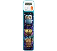 Mark-My-Time - Digital Bookmark - Mark My Time Reading Timer and Bookmark for Kids, Cool Bookmarks and Reading Incentives, Christmas Gift & Stocking Stuffer for Book Lovers - 3D Owls