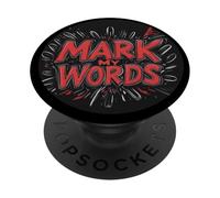 Mark my Words Costume for Boys and Girls PopSockets Adhesive PopGrip