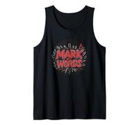 Mark my Words Costume for Boys and Girls Tank Top