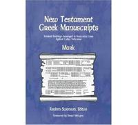 Mark (New Testament Greek Manuscripts: Variant Readings Arranged in Horizontal Lines Against Codex Vaticanus)