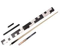 Mark Richard Snooker Pack - 3/4 Mustang Snooker Cue 9.5mm Tip, with Leatherette Case, Mini Butt and Telescopic Extension