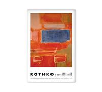 Mark Rothko (6) Canvas Poster Bedroom Decor Landscape Office Room Decor Gift 24x36inch(60x90cm)