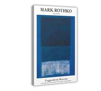 Mark Rothko Abstract Art Print Canvas Poster Wall Art Decor Print Picture Paintings for Living Room Bedroom Decoration 16x24inch(40x60cm)