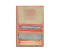 Mark Rothko Abstract Fine Artwork Poster Pink Canvas Wall Art Decorative Bedroom Modern Home Print Picture 16x24inch(40x60cm)