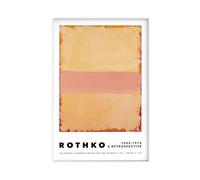 Mark Rothko Beige_Blush Canvas Poster Bedroom Decor Landscape Office Room Decor Gift 20x30inch(50x75cm)