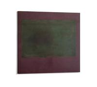 Mark Rothko Green on Maroon 1961 Posters Art Print Wall Photo Paint Poster Hanging Picture Family Decor 24x24inch(60x60cm)
