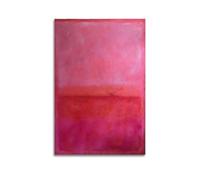 Mark Rothko Painter Masterpiece Poster 《Pink》 Canvas Wall Art Prints Photo Picture Paintings Room Decor Home Decorative 12x18inch(30x45cm)