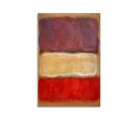 Mark Rothko Painter Works《NO. 49》Printed Posters Painting On Canvas Wall Art Scroll Picture Print Living Room Walls Decor Homes 24x36inch(60x90cm)