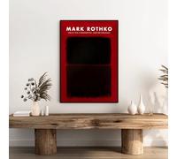 Mark Rothko Posters Abstract Expressionist Exhibition Wall Art Modern Canvas Painting Mark Rothko Prints For Home Decor Picture 40x60cm No Frame