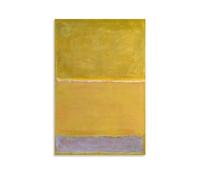 Mark Rothko Print Painting Yellow And Grey 1950 Canvas Art Poster And Wall Art Picture Print Modern Family Decor Posters 20x30inch(50x75cm)