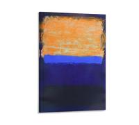 Mark Rothko Prints 《No. 10》 Wall Art Paintings Poster Artworks Canvas Poster Wall Art Prints Home Modern Decor 08x12inch(20x30cm)