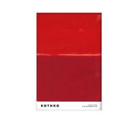 Mark Rothko Red Velvet Exhibition Decor Print Picture Paintings for Living Room Bedroom Decoration 20x30inch(50x75cm)